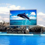 ÉCRAN PUBLICITAIRE LED EXTÉRIEUR P4 ÉTANCHE 100×100 CM PROGRAMMABL