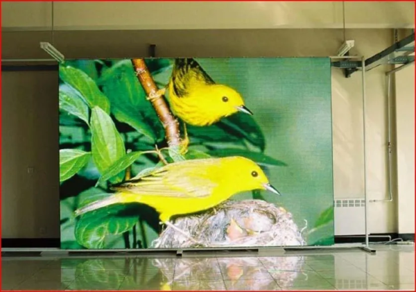 ÉCRAN PUBLICITAIRE LED EXTÉRIEUR P8 ÉTANCHE 100×100 CM PROGRAMMABLE