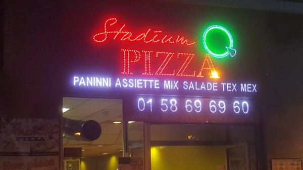 ENSEIGNE LUMINEUSE LED UNE FACE "PIZZA" 200X50CM - INSTALLATION FACILE – Image 4