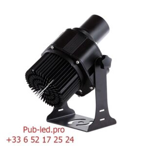 PROJECTEUR GOBO ROTATIF 80W POUR ENSEIGNE ET MAGASIN EXTÉRIEUR