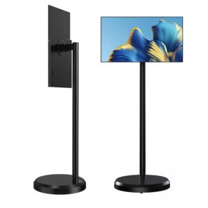 TV Android portable 23.8 pouces sur roulettes – Écran tactile